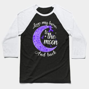 love lupus hero to the moon Baseball T-Shirt